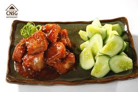 Cơm sườn ram mặn