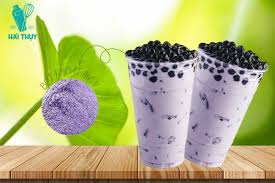 Trà sữa khoai môn